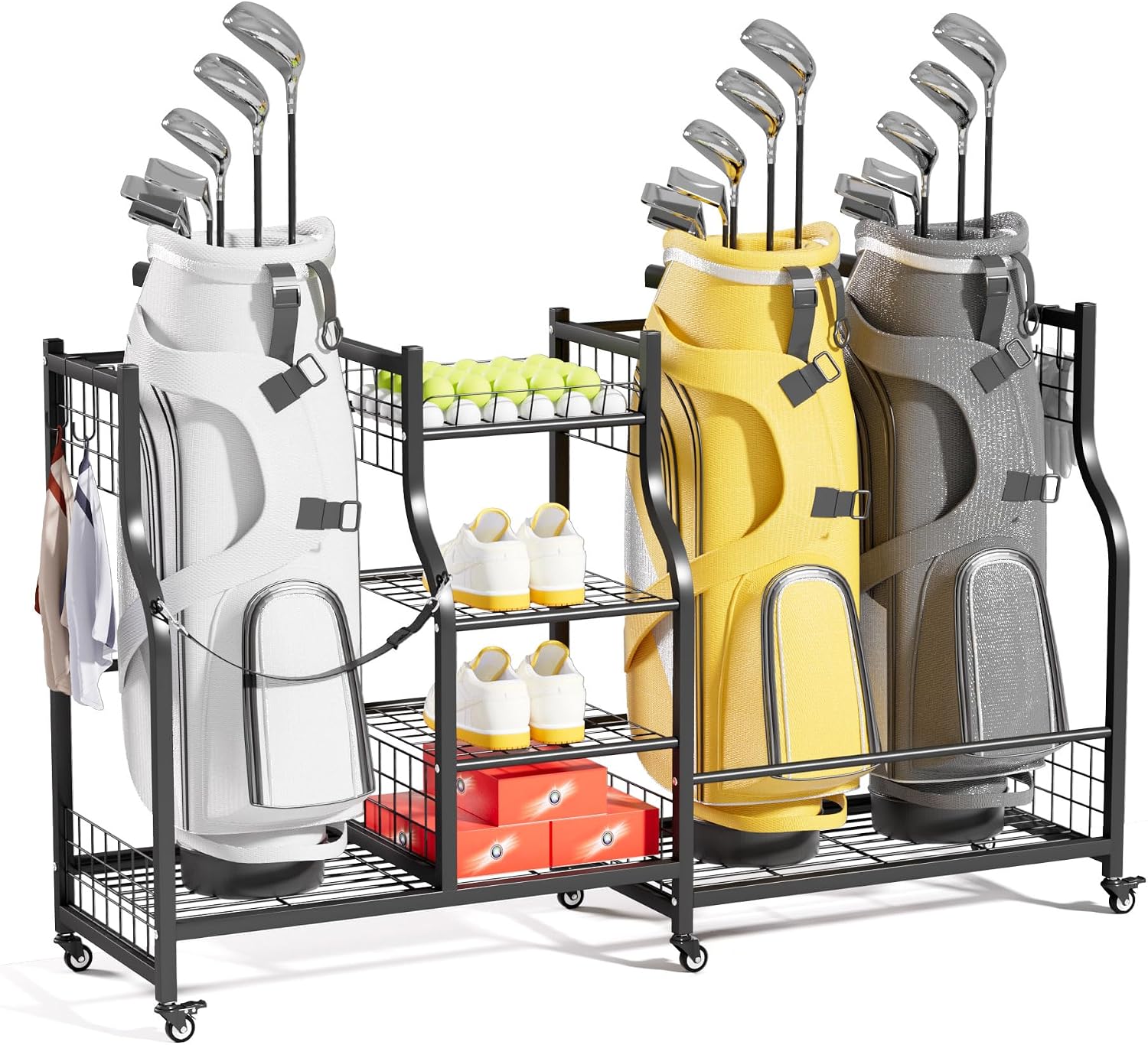Sports Equipment Organizer - Golfbag opbergrek organizer, heavy-duty golfbag houder