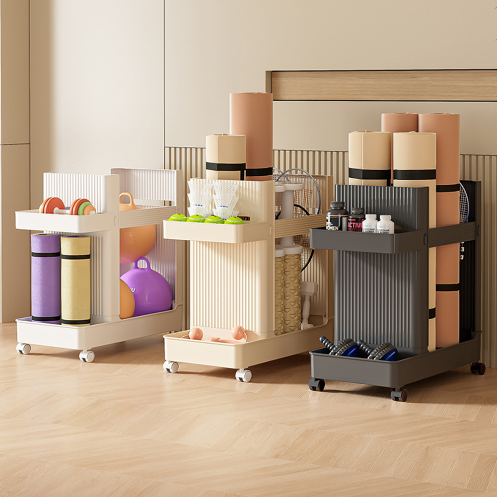 Sports Equipment Organizer - Houder voor fitnessapparatuur met wielen Opbergrek