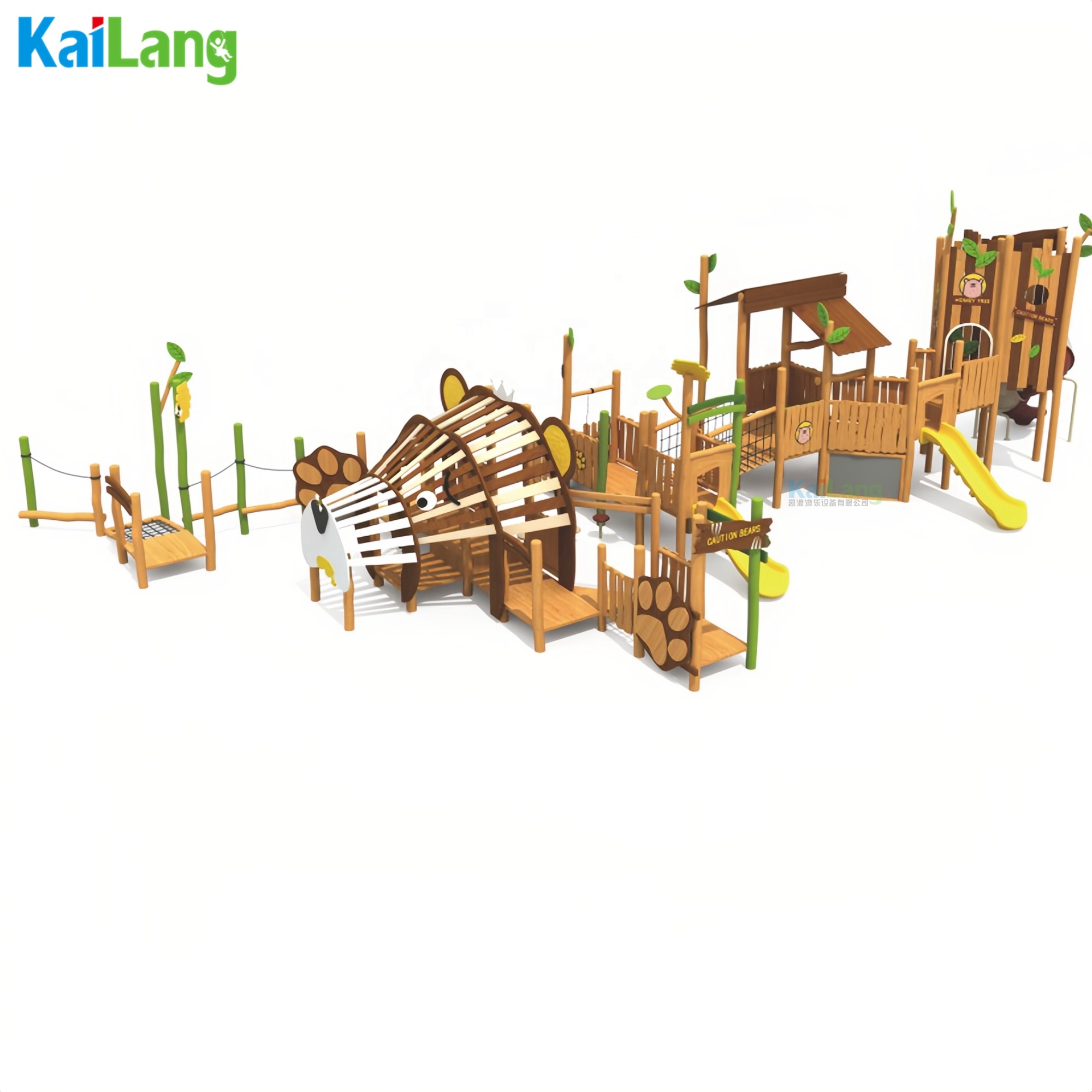 Sports Equipment Factory - Fabrieksdirecte verkoop van hoogwaardige houten attractiepark-