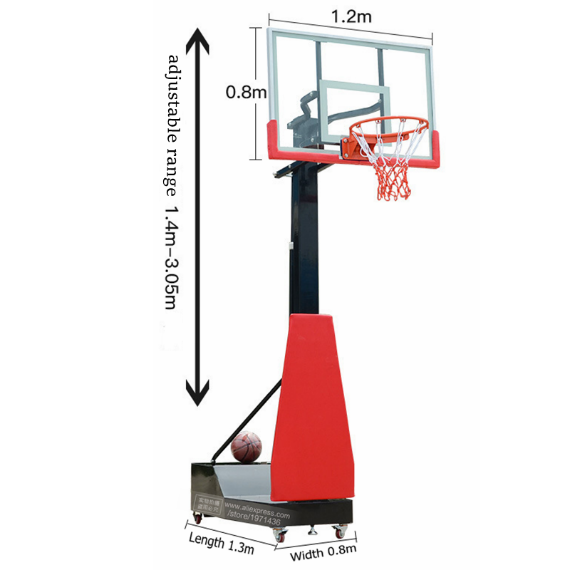 In hoogte verstelbare draagbar - Sports Equipment In School recensie en prijs