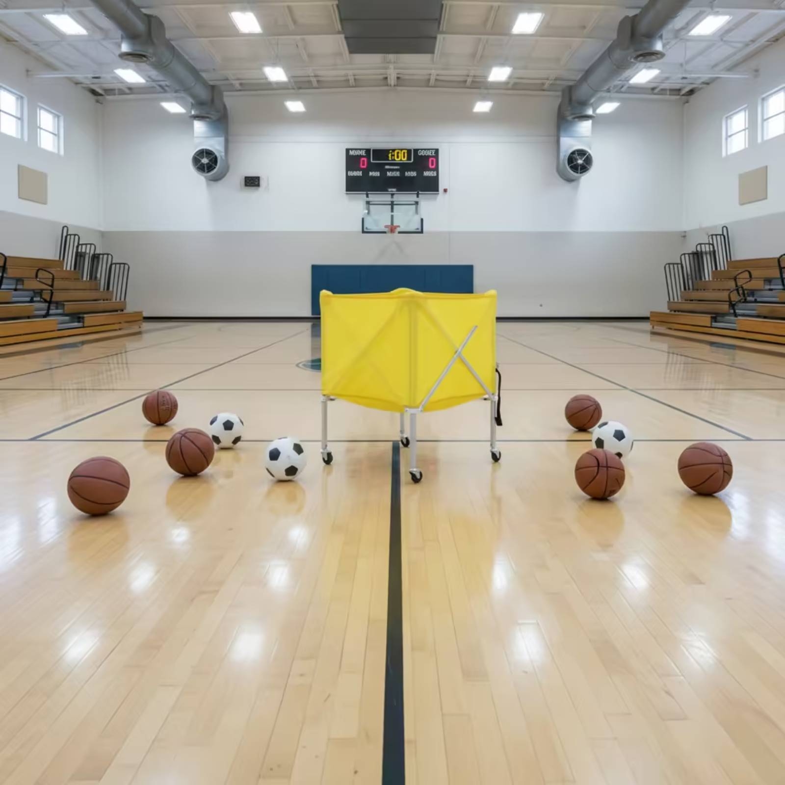 Inklapbare balwagen Vierwielig - Sports Equipment In School recensie en prijs