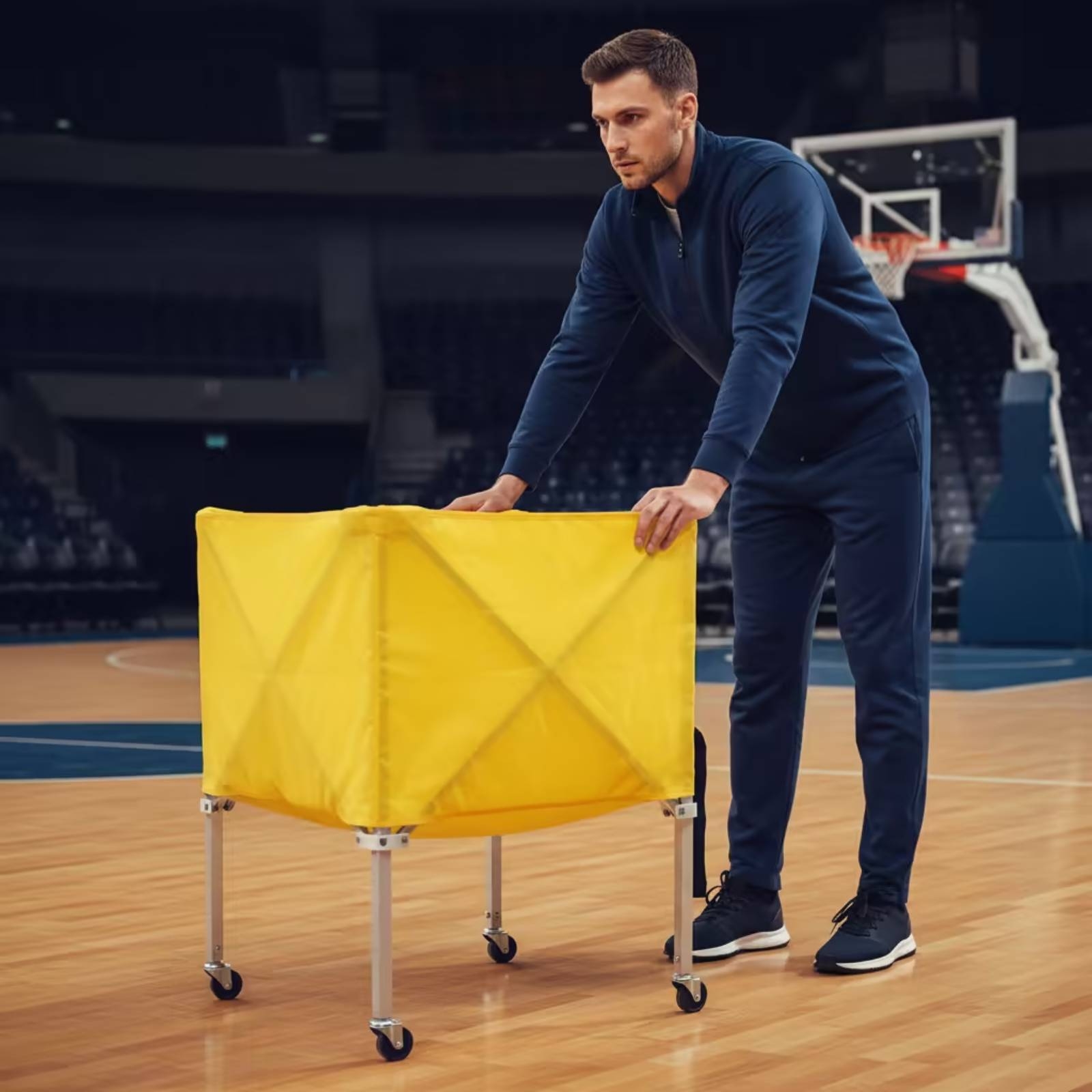 Inklapbare balwagen met vier w - Sports Equipment In School recensie en prijs