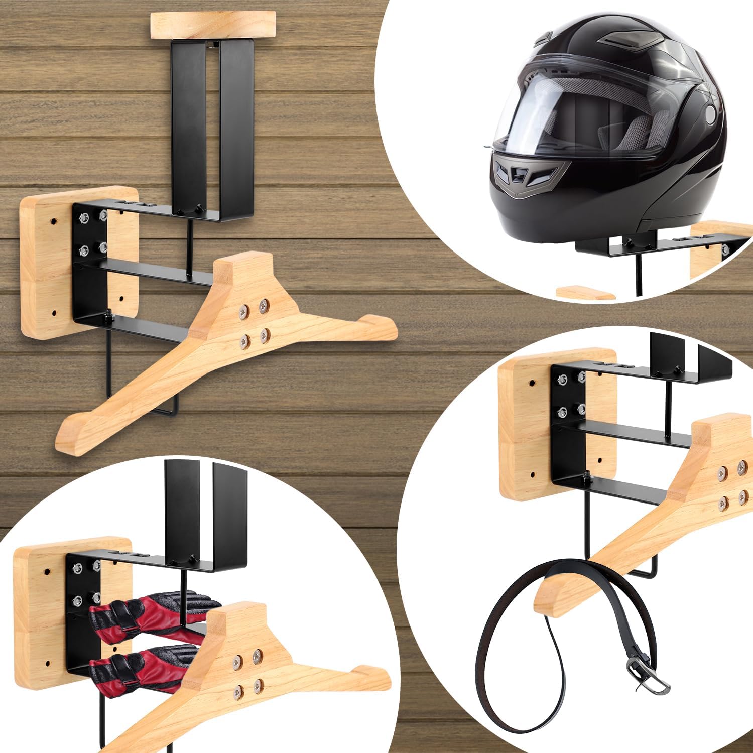 ​ Motorhelmhouder Wandmontage  - Sports Equipment Organizer recensie en prijs