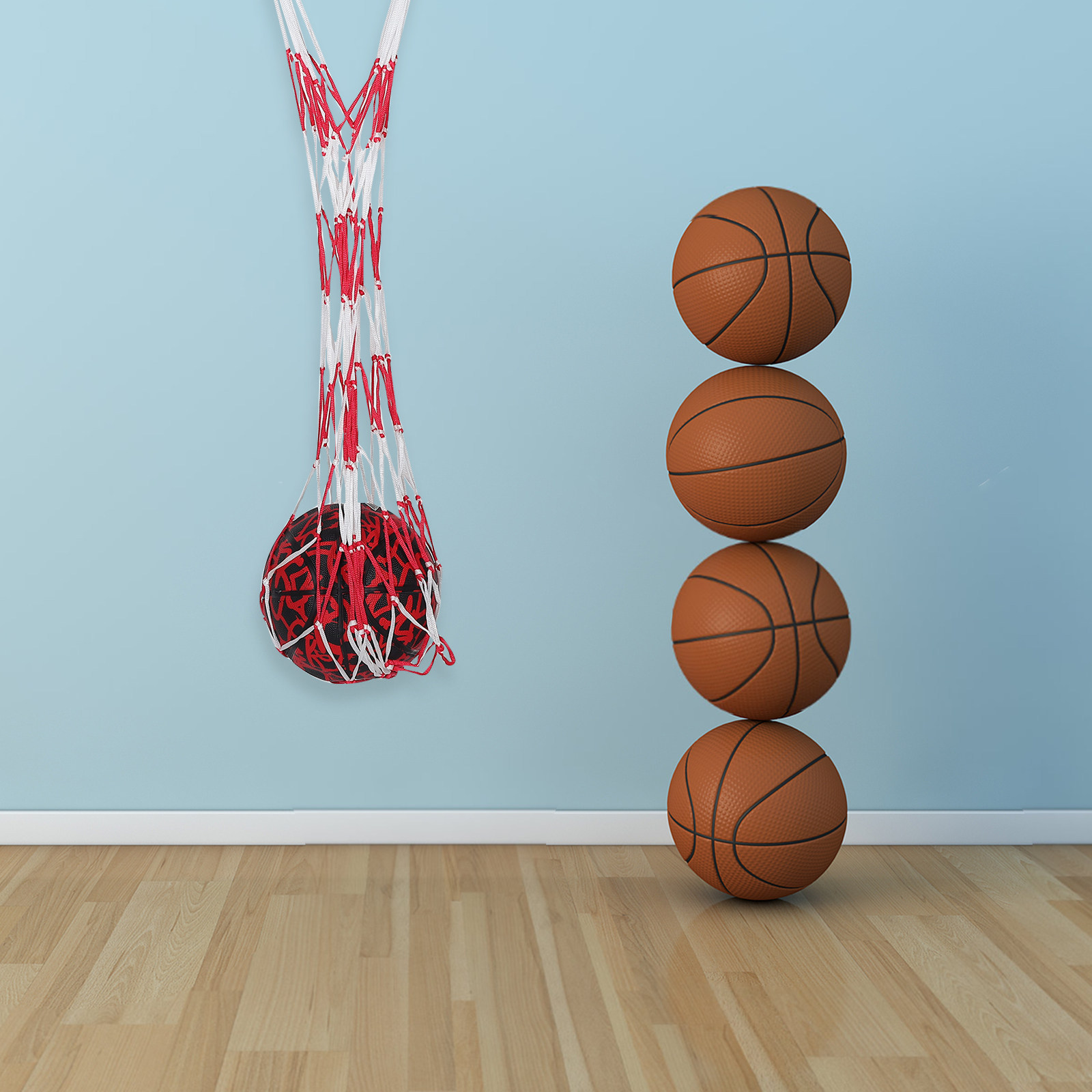 Mesh bal draagtas basketbal vo - Sports Equipment Organizer recensie en prijs