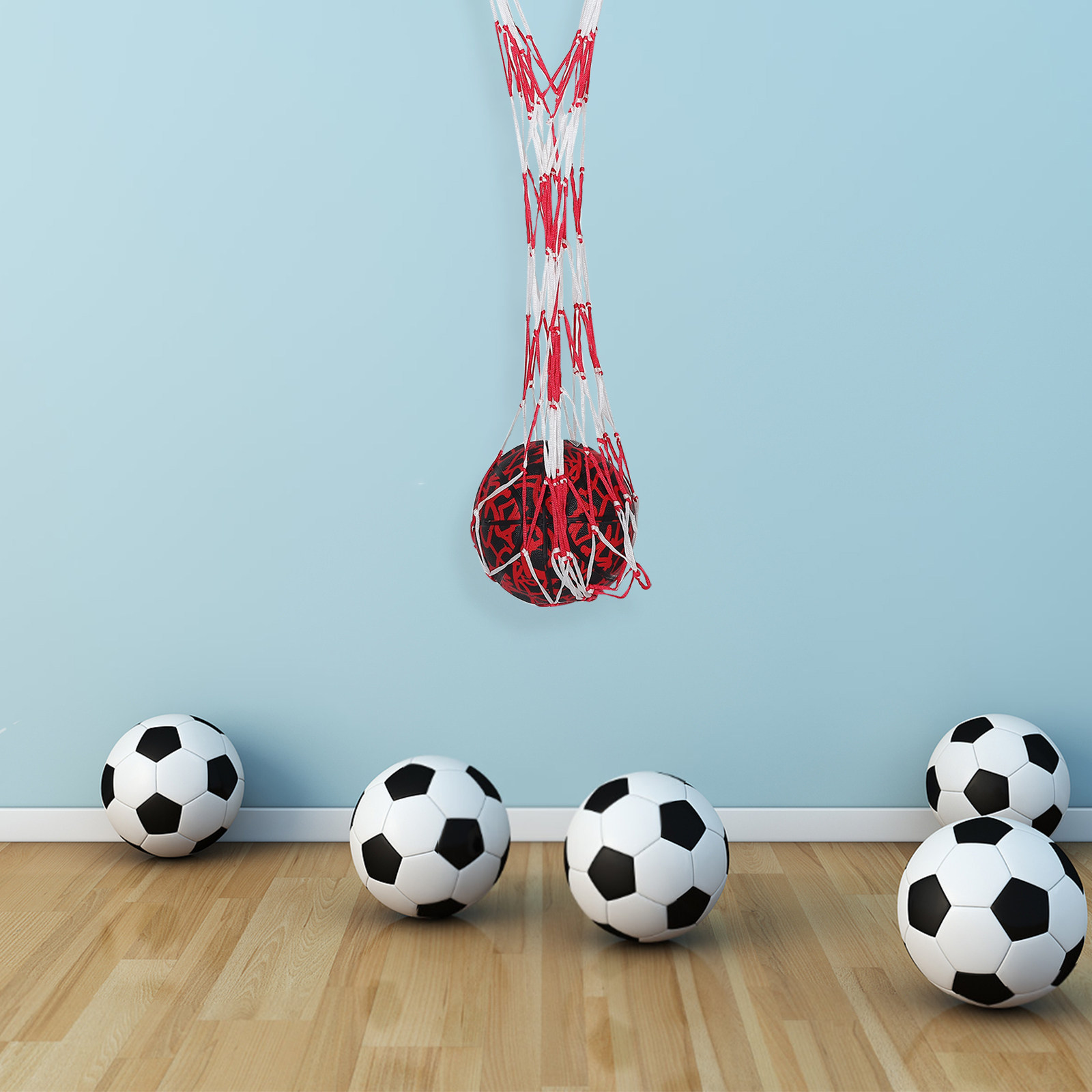 Mesh bal draagtas basketbal vo - Sports Equipment Organizer recensie en prijs
