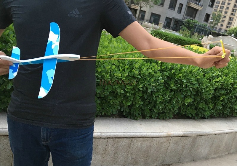 Elastiekje uitwerpen vliegtuig - Sports Equipment In School recensie en prijs